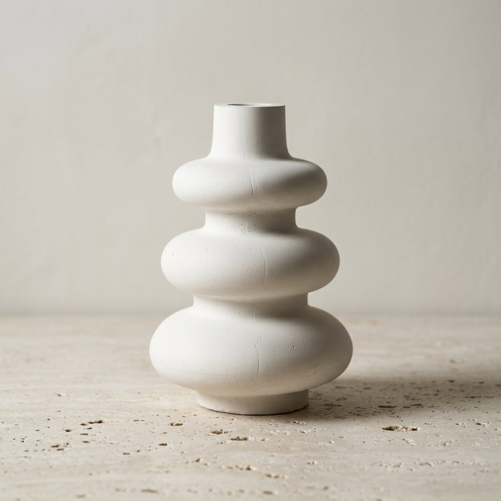 Modern Stack Concrete Vase