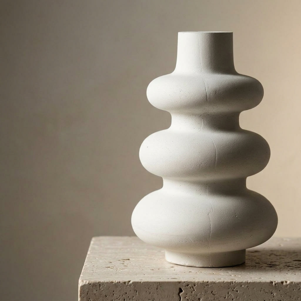 Modern Stack Concrete Vase