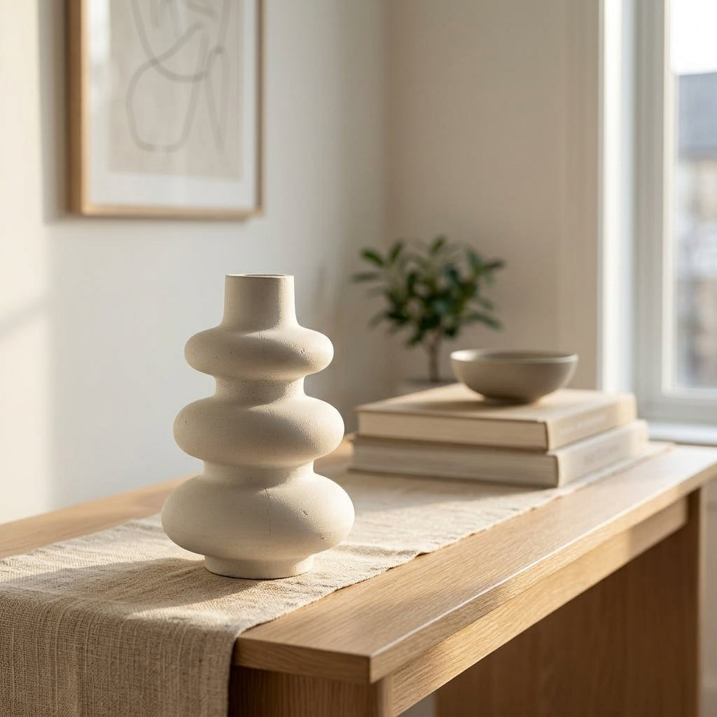 Modern Stack Concrete Vase