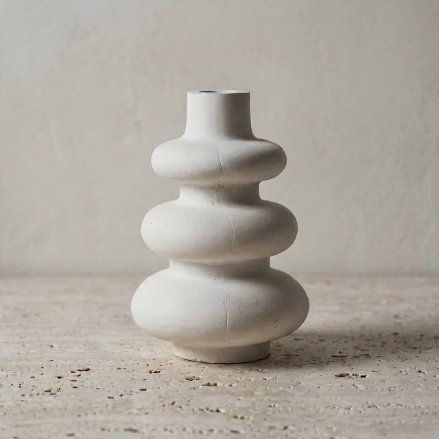 Modern Stack Concrete Vase